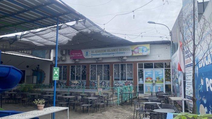 SEKOLAH ELITE DISEGEL - Sekolah Al Kareem Islamic School di Kota Bekasi yang disegel Disdik Kota Bekasi.