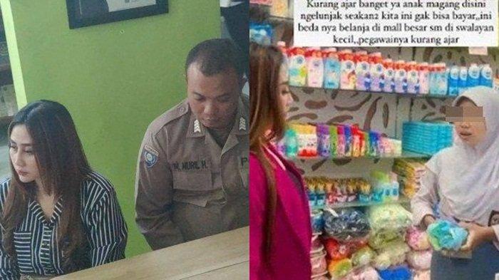 Seleb TikTok Luluk Sofiatul Jannah akhirnya muncul datangi SMK Probolinggo  usai viral bentak siswi magang.