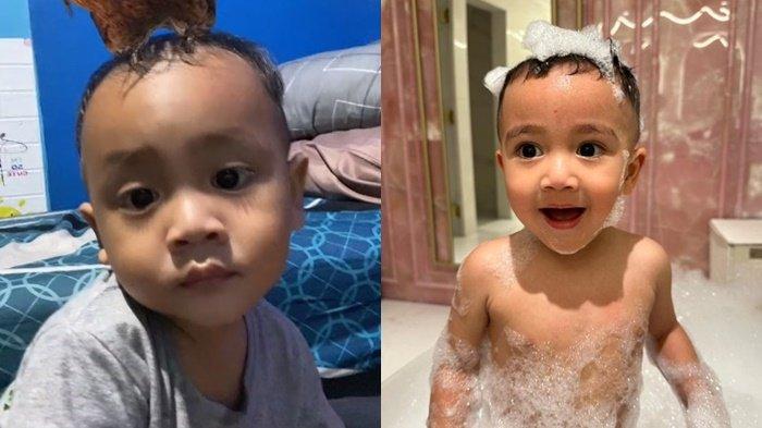 Balita mirip Rayyanza viral di media sosial.