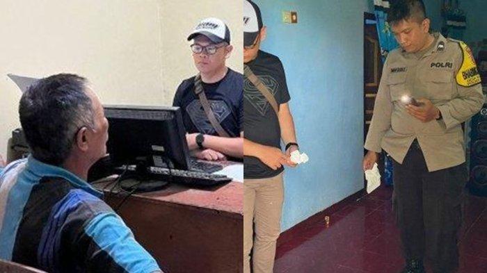 Seorang pria di Sukabumi yang menyiram Istri dan dua anak tirinya menggunakan air keras diamankan polisi.