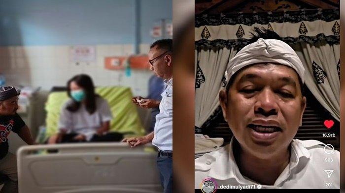 SISWA TENGGAK PEMBERSIH LANTAI- Seorang siswi berusia 17 tahun asal Kabupaten Cirebon, Jawa Barat, berinisial MMH nekat meminum cairan pembersih lantai menarik perhatian Dedi Mulyadi