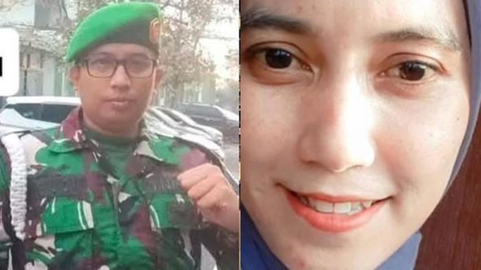 TNI BUNUH ISTRI - Sersan Mayor (Serma) Tengku Dian Anugerah resmi ditetapkan sebagai tersangka usai bunuh istrinya Astri Gustina Ayu Yolanda.