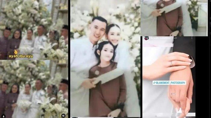 Setelah sempat dibantah oleh sang ibu, Umi Kalsum, kini media sosial dihebohkan dengan potret momen lamaran Ayu Ting Ting.