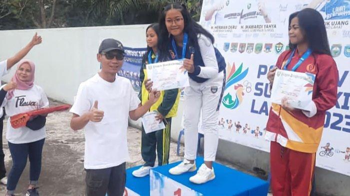 Reski Erik Saputra, Juara Emas Renang Porprov Sumsel 2025