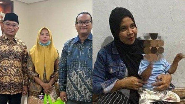 Siti Mauliah akhirnya temui Menteri Koordinator Bidang Pembangunan Manusia dan Kebudayaan (Menko PMK) Republik Indonesia, Muhadjir Effendy usut kasus bayi tertukar di Bogor.