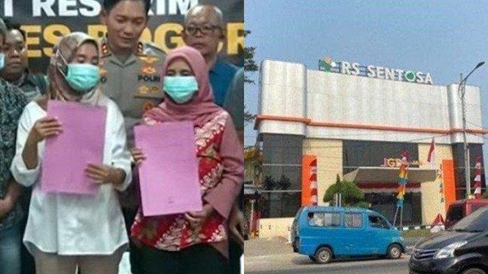 Siti Mauliah ibu bayi tertukar di Bogor bakal melaporkan Rumah Sakit Sentosa ke Polres Bogor pada hari ini, Rabu (30/8/2023). Pihak RS bak ketar ketir