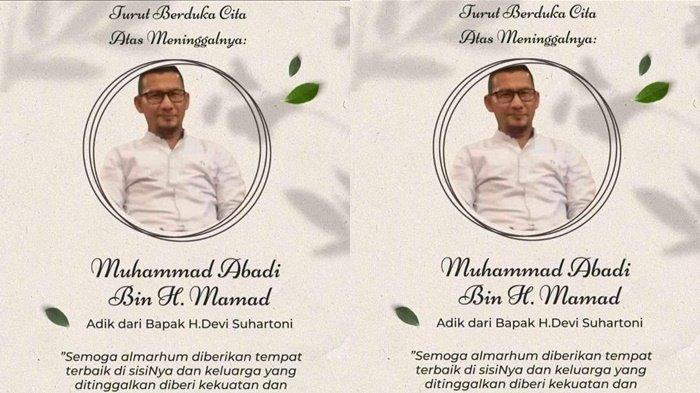 Mengenal sosok Muhammad Abadi adik Bupati Muratara yang tewas dibacok warga sekampungnya