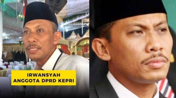 Anggota DPRD Kepri, Irwansyah jawab soal viralnya tenda hajatan anak tutup dua jalur jalan.