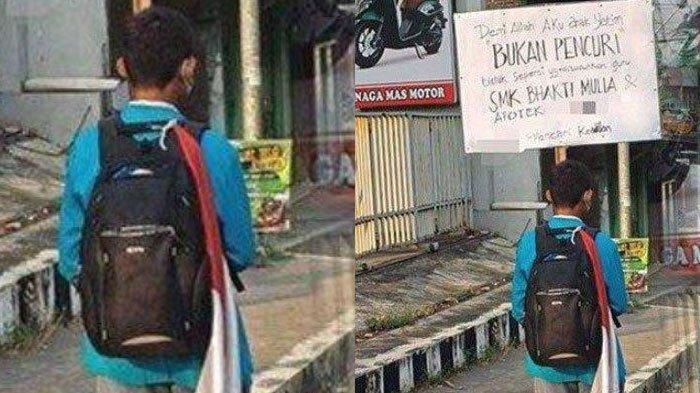 Sosok MI Siswa Yatim di Wonogiri Dituduh Curi Uang Rp66 Ribu saat Magang, Damai Usai Lakukan Protes