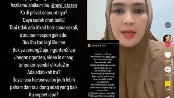 Sosok Novi Atazen yang bikin Lesti Kejora tersinggung