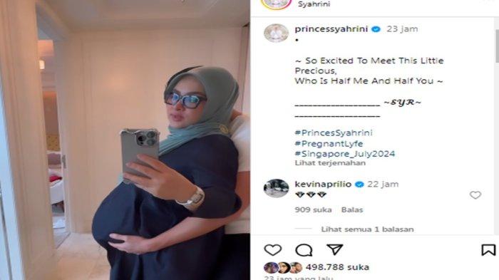 Syahrini dan Reino Barack