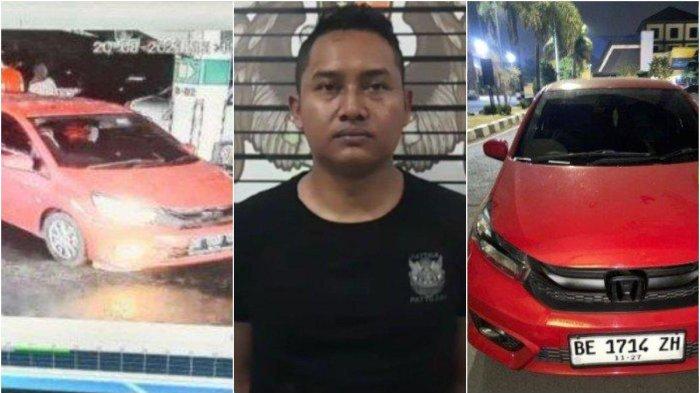 Tampang Bripda Chandra, Polisi yang Curi Mobil di Lampung Beraksi Bersama Rekan Oknum Polisi Lainnya