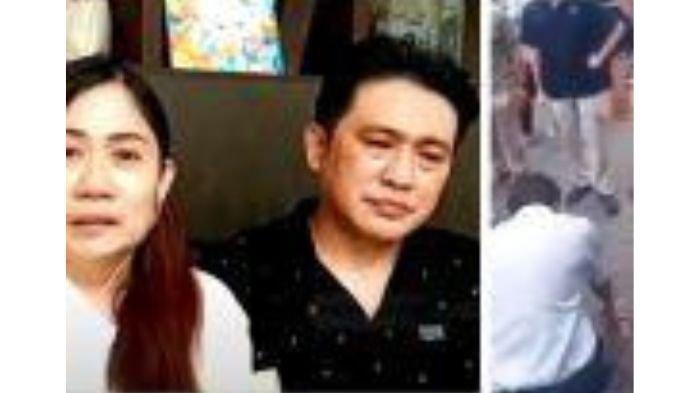 Tangis Ira Maria pecah saat cerita peristiwa anaknya Siswa SMA berinisial EV yang disuruh bersujud dan menggonggong oleh pengusaha asal Surabaya.