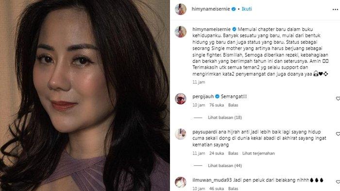 Tante Ernie Bercerai Kini Berstatus Janda