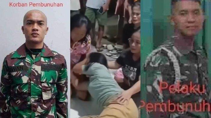 Tengah viral dimedia sosial isak tangis keluarga saat tahu anggota keluarganya tewas dibunuh oknum TNI.