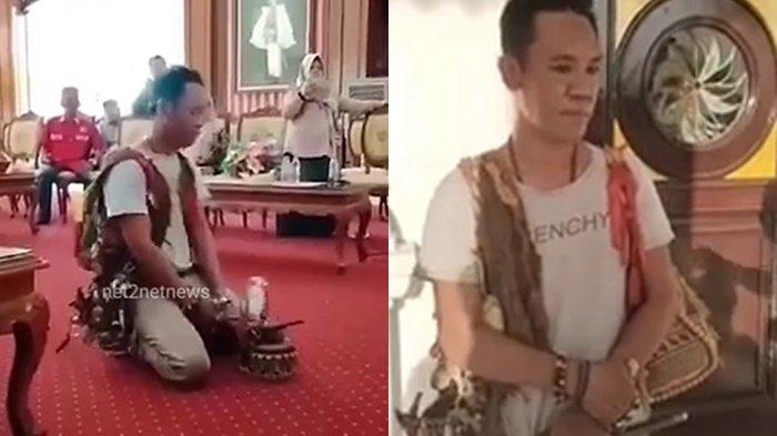 Tengah viral dimedia sosial seorang pria yang mengaku sebagai Panglima Kijang Dayak diamuk Pangeran Kutai Kartanegara.