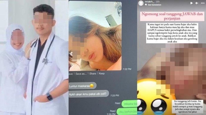 Tengan viral dimedia sosial, curhatan seorang istri dokter suami selingkuh sesama koas hingga alami kekerasan dalam rumah tangga (KDRT).