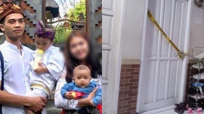Terkuak cap tangan berwarna merah anak Mega Suryani Dewi itu ternyata ada di dinding dapur kontrakan. masih tercium bau tak sedap bekas pembunuhan.