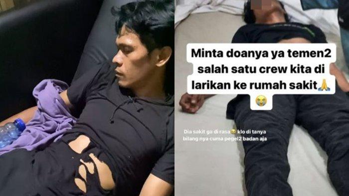 Terungkap kondisi kru vendor alami luka-luka saat selamatkan alat-alat yang dibakar penonton konser di Tangerang.