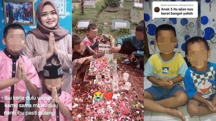 Terungkap penyebab seorang ibu yang meninggal dunia tinggalkan tiga anak, ternyata idap lambung.