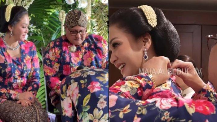 AL GHAZALI RESMI MENIKAH - Terungkap segini harga blue sapphire yang dikenakan Maia Estianty di acara siraman Al Ghazali.