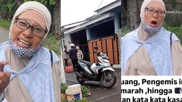 Terungkap sosok emak-emak yang viral karena akisnya memaksa meminta sedekah, berinisial R (55). disinyalir merupakan warga Palembang, Sumatera Selatan