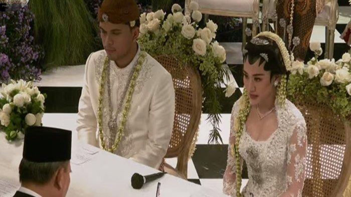 Thariq Halilintar dan Aaliyah Massaid sah menjadi suami istri setelah resmi ijab kabul hari ini, Jumat (26/7/2024) pukul 09.00 WIB.
