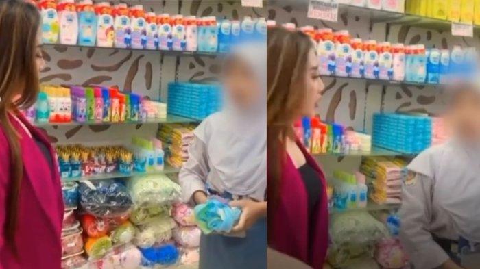 Viral TikToker Luluk Sofiatul asal Probolinggo bentak siswi SMK magang di di sebuah pusat perbelanjaan