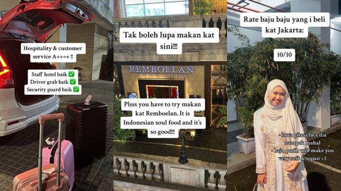 Turis asal Malaysia review Jakarta beri rating 10.