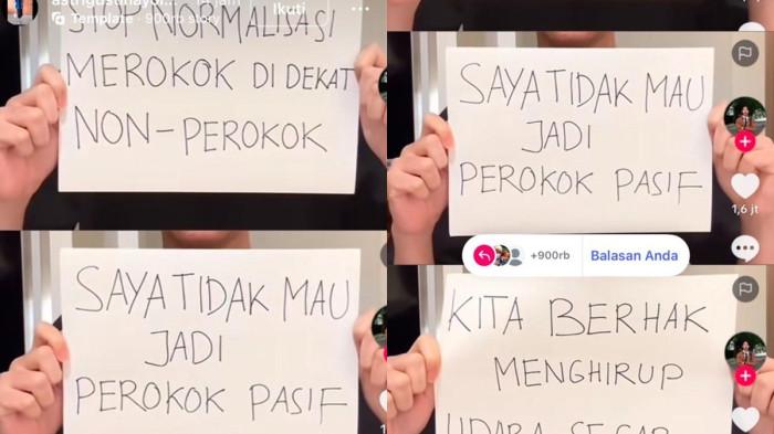 Unggahan terakhir Astri Gustina Ayu Yolanda sebelum