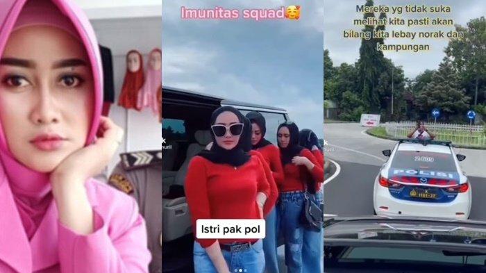 Usai viral memaki siswi magang karena merasa disepelekan, video lawas Luluk liburan dikawal mobil patwal (patroli dan pengawal) turut disorot.