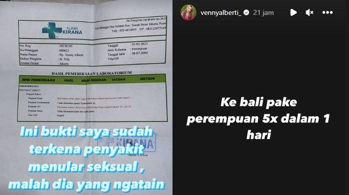Venny Alberti jadi sorotanmembongkar kelakuan Akash Elahi sang suami selingkuh dengan banyak wanita