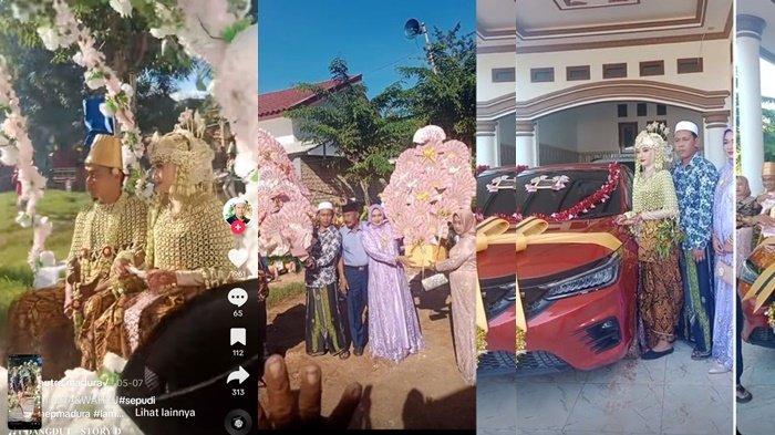 Viral pernikahan dengan seserahan total Rp 1 Miliar di Sumenep. Sosok pria itu bernama Wahyu 