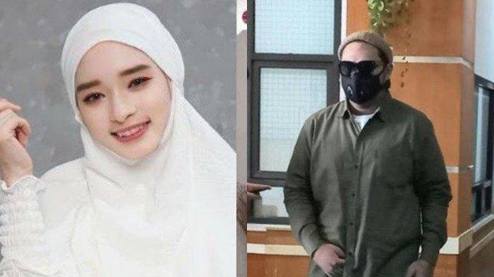 Inara Rusli (kiri) dan Virgoun hadir di Pengadilan Agama Jakarta Barat (kanan) - Virgoun disebut mendatangi rumah Inara Rusli di tengah proses cerai untuk melihat anak-anaknya