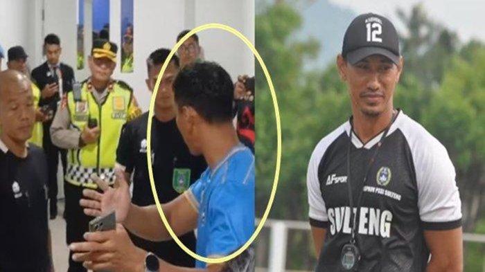 Zulkifli Syukur yang kini jadi pelatih tim sepak bola PON Sulawesi Tengah di PON 2024 mengamuk soroti dugaan kecurangan wasit di laga Aceh vs Sulawesi Tengah