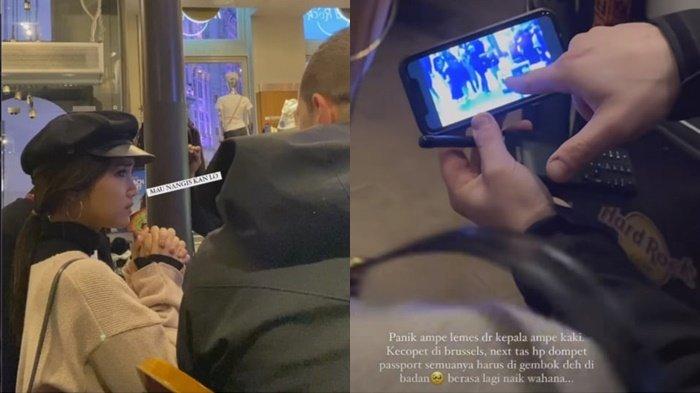 adik ipar mendiang Vanessa Angel, Fuji An mengalami kecopetan di Brussel, Belgia.