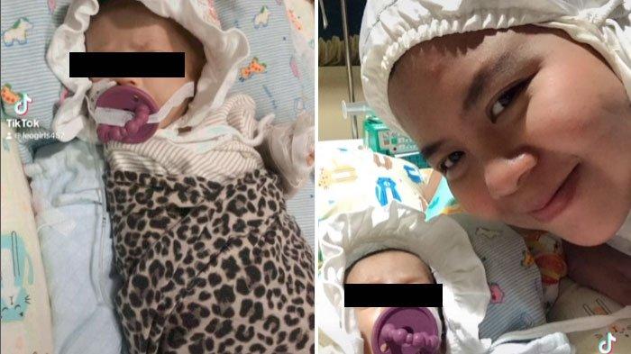 bayi dari seorang ibu bernama Chintia yang alami kondisi kritis diduga karena kelalaian suster di RS