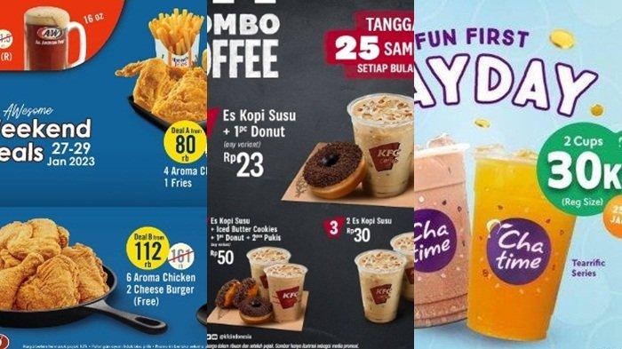Catat! Promo Makanan-Minuman Akhir Januari 2023 Harga Murah dan ...