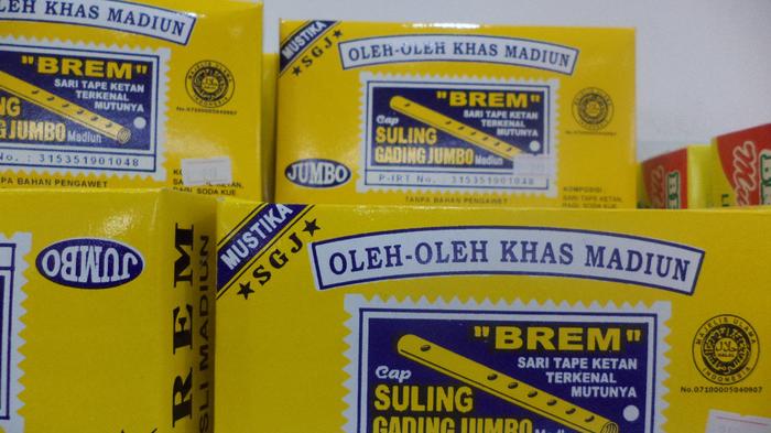 Brem, oleh-oleh khas Madiun.