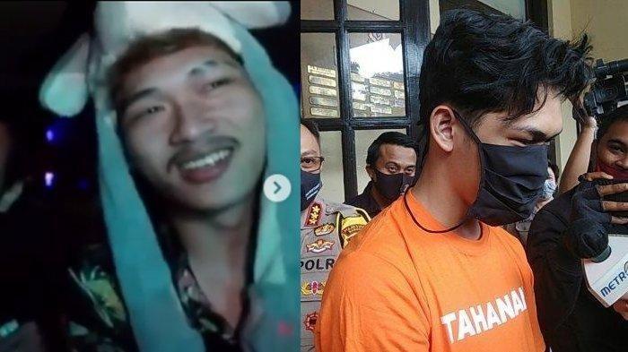 Video saat Youtuber Bandung Ferdian Paleka menyebut bakal 'lebaran di penjara' viral di media sosial.