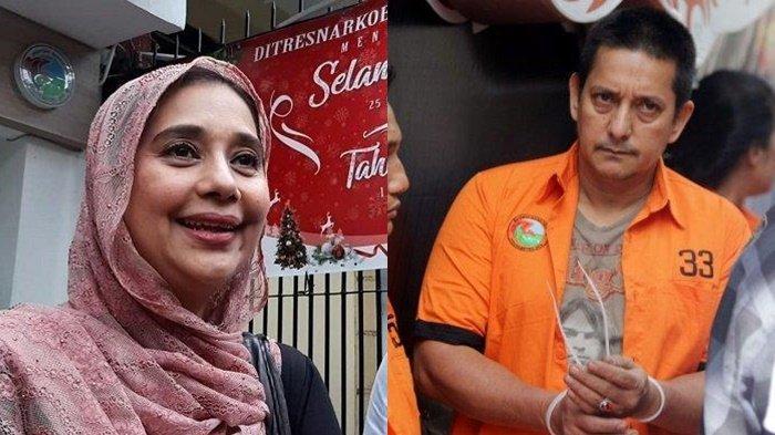 Ayu Azhari usai membesuk Ibra Azhari dan Medina Zein di Ditresnarkoba Polda Metro Jaya, Selasa (31/12/2019) silam. Kala itu Ibra Azhari meminta maaf ke Ayu Azhari karena tersandung narkoba. Kini Ibra malah terjerat lagi pada Rabu (3/1/2024)