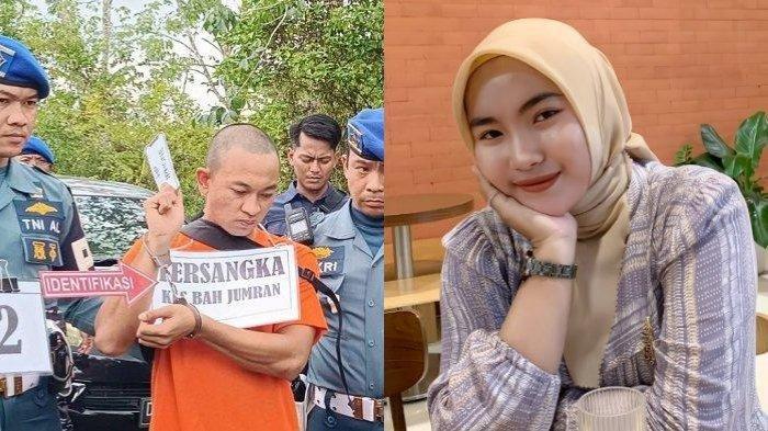 WARTAWATI DIBUNUH TNI - (Kiri) Tersangka Jumran, oknum TNI AL Balikpapan, Kalimantan Timur, mengenakan baju tersangka saat menjalani proses rekonstruksi pembunuhan Jurnalis Juwita di Gunung Kupang, Cempaka, Banjarbaru, Kalimantan Selatan, Sabtu (5/4/2025).(Kanan) Foto korban Juwita semasa hidup yang diunggah di akun Instagram pribadinya. Jumran diduga membunuh Juwita di Banjarbaru pada Sabtu (22/3/2025). Korban dengan pelaku sudah lamaran dan berencana melangsungkan pernikahan pada Mei 2025 mendatang. Berikut update kasusnya.