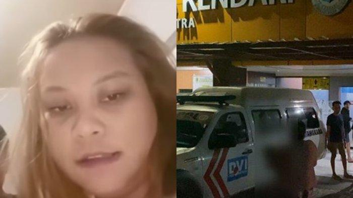 WANITA BANTING BAYI DI SULTRA - (kiri) Aksi wanita banting bayi 6 bulan. (kanan) Seorang bayi yang dibanting wanita inisial CA dilarikan ke Rumah Sakit Bhayangkara Kendari, Sulawesi Tenggara (Sultra) untuk mendapat perawatan. Sebelumnya, aksi CA membanting bayi tersebut terjadi di Lorong Mataiwoi Kecamatan Wua-Wua, Kota Kendari, Senin (21/4/2025).