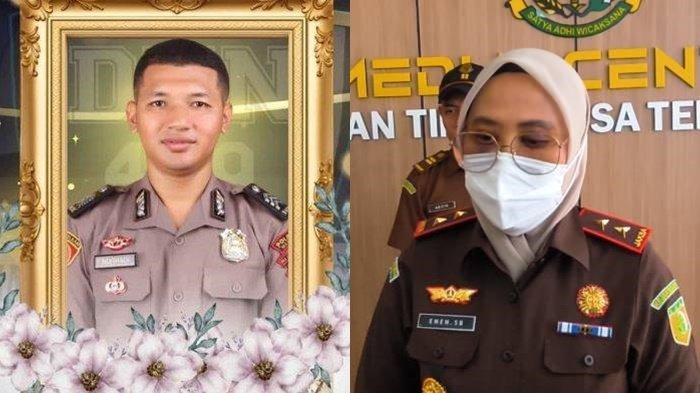 BERKAS PERKARA DIKEMBALIKAN- (kiri) Brigadir Muhammad Nurhadi yang tewas karena penganiayaan oleh dua orang atasannya di Mapolda NTB, di Gili Trawangan, Lombok Utara, 16 April 2025. Kepala Kejati NTB Enen Saribanon ditemui, Senin (14/7/2025). Penyidik Kejaksaan Tinggi Nusa Tenggara Barat (Kejati NTB) mengembalikan berkas perkara, kasus tewasnya Brigadir Muhammad Nurhadi ke penyidik Polda NTB. 