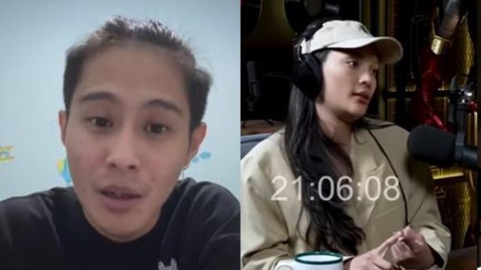 ERIKA CARLINA HAMIL - (kiri) DJ Panda akhirnya muncul ungkap kronologi kedekatan dengan Erika hingga penyebab ia tinggalkan Erika saat hamil sembilan bulan.