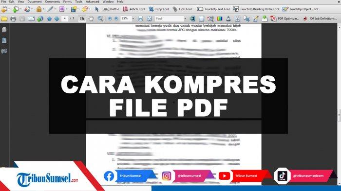 Kompres File PDF 300 KB, 500 KB, 800 KB Syarat Unggah Dokumen ...