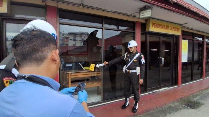 KONDISI POLRES TARAKAN RUSAK PARAH - Salah satu titik kerusakan yang terparah pasca insiden penyerangan Mako Polres Tarakan yang dilakukan oknum TNI, tadi malam, Selasa (24/2/2025). Selain itu lima polisi yang menjadi korban penyerangan alami luka-luka, berikut identitasnya.