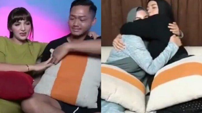 Momen Azriel-Aurel Hermansyah nangis dan peluk Ashanty