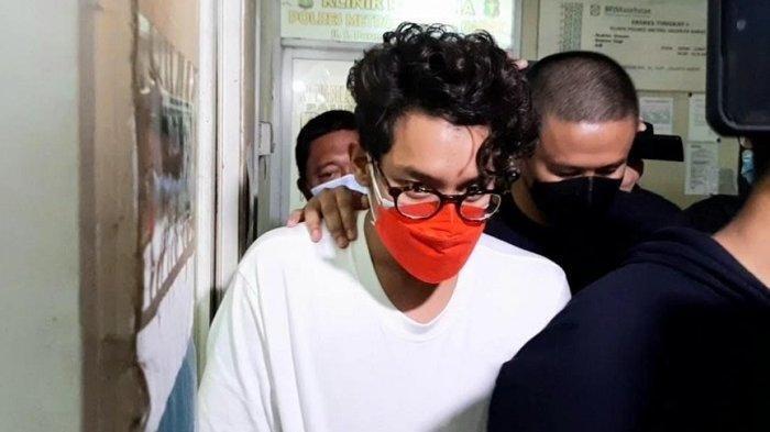 Musisi Ardhito Pramono di Polres Metro Jakarta Barat, Rabu (12/1/2022).