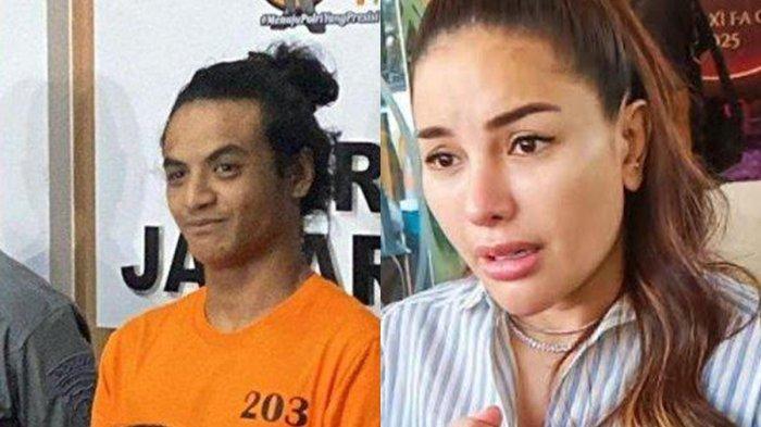 NIKITA DAN VADEL - Nikita Mirzani (kiri) ketika ditemui di kawasan Dharmawangsa, Jakarta Selatan, Jumat (14/2/2025) dan Vadel Badjideh (kanan) dihadirkan ke publik usai ditetapkan sebagai tersangka kasus dugaan persetubuhan di Polres Metro Jakarta Selatan, Jumat (14/2/2025). Kini Nikita Mirzani bereaksi kesal melihat Vadel masih cengengesan saat sudah pakai baju tahanan.